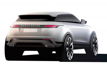 New Range Rover Evoque Design Sketch