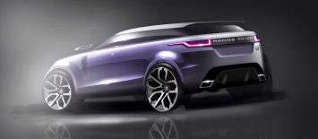 New Range Rover Evoque Design Sketch