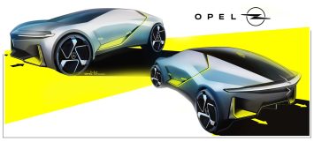 Opel Experimental Concept Design Sketches