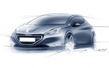 Peugeot 208 - Design Sketch