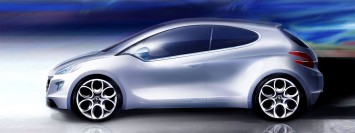 Peugeot 208 - Design Sketch