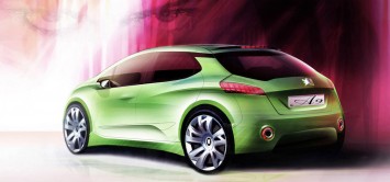 Peugeot 208 - Design Sketch