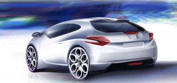 Peugeot 208 - Design Sketch