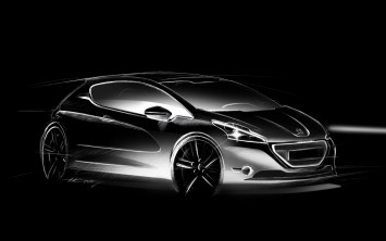 Peugeot 208 - Design Sketch