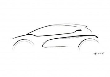 Peugeot 208 - Design Sketch