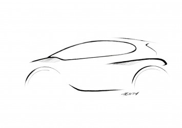 Peugeot 208 - Design Sketch