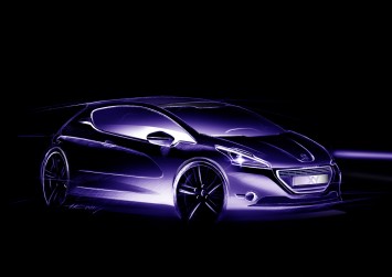 Peugeot 208 XY Design Sketch