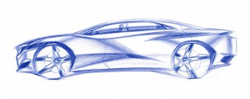 Peugeot Exalt Design Sketch