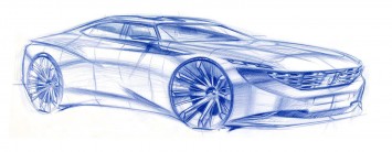 Peugeot Exalt Design Sketch