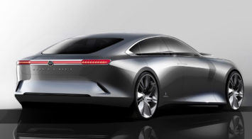 Pininfarina H600 Design Sketch Render