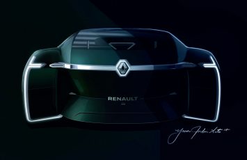 Renault EZ Ultimo Concept Design Sketch Render