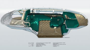 Renault EZ Ultimo Concept Interior Design Sketch