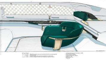 Renault EZ Ultimo Concept Interior Design Sketch