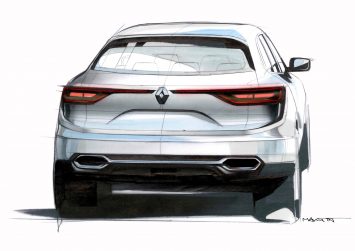 Renault Koleos Design Sketch