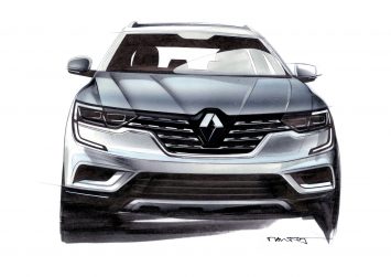 Renault Koleos Design Sketch