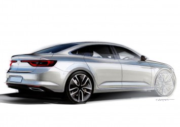 Renault Talisman Design Sketch by Alexis Martot