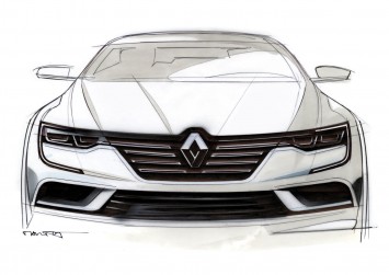 Renault Talisman Design Sketch by Alexis Martot