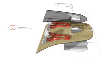 Renault Trezor Concept Design Sketch Render by Yann Jarsalle