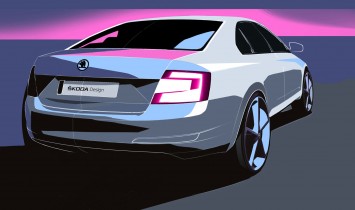 Skoda Octavia Design Sketch