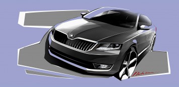 Skoda Octavia Design Sketch