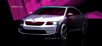 Skoda Octavia Design Sketch