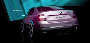 Skoda Octavia Design Sketch