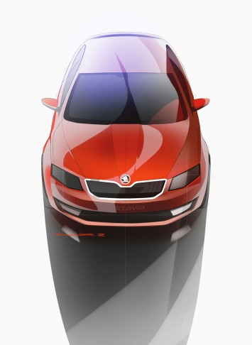 Skoda Octavia Design Sketch