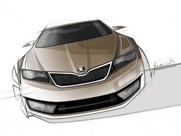 Skoda Rapid - Design Sketch