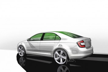 Skoda Rapid - Design Sketch