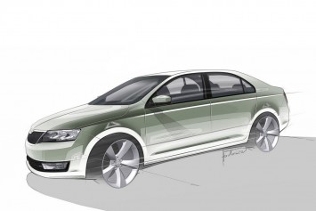 Skoda Rapid - Design Sketch