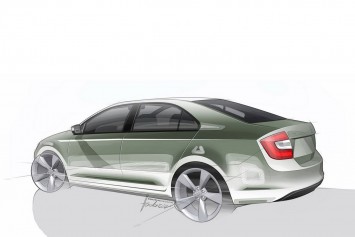 Skoda Rapid - Design Sketch