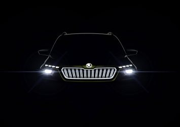 Skoda Vision X Concept Design Sketch Render