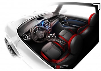 The new MINI - Interior Design Sketch