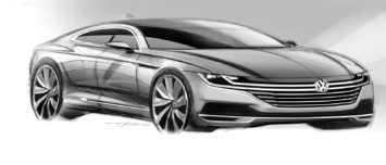 Volkswagen Arteon Design Sketch