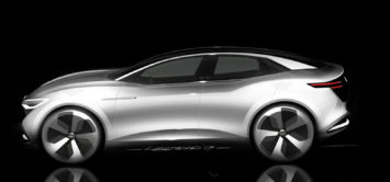 Volkswagen I.D. CROZZ Concept Design Sketch