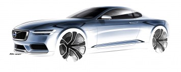 Volvo Concept Coupe Design Sketch