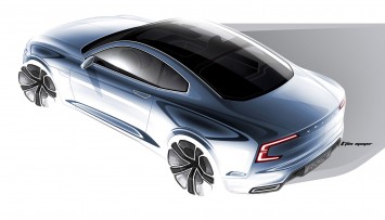 Volvo Concept Coupe Design Sketch