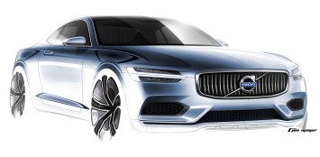 Volvo Concept Coupe Design Sketch