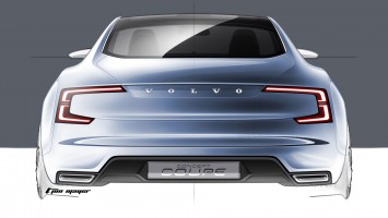 Volvo Concept Coupe Design Sketch