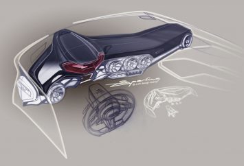 2014 Audi TT Interior Design Sketch