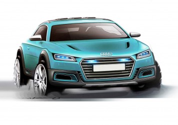 Audi Allroad Shooting Brake Concept Design Sketch by Davide Valpreda