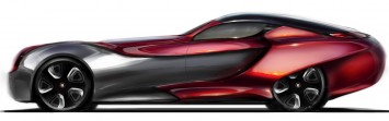 Bentley 2030 Concept Design Sketch