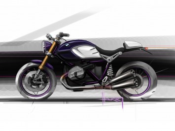 BMW R nineT - Design Sketch