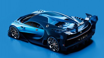 Bugatti Vision Gran Turismo Concept Design Sketch Render