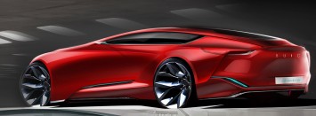 Buick Riviera Concept Design Sketch