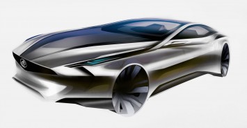 Buick Riviera Concept Design Sketch