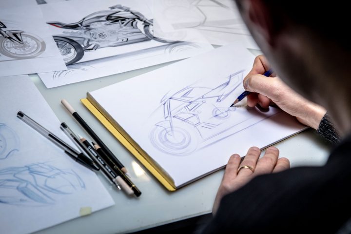 Ducati Diavel 1260 Design Sketching