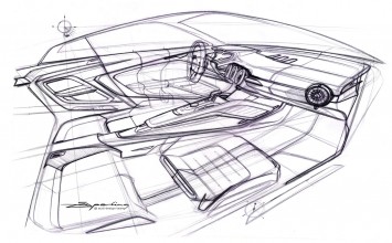 New Audi TT Interior Design Sketch