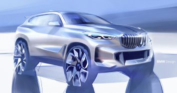 New BMW X5 Design Sketch Render