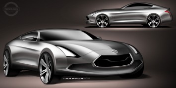 Nissan Concept by Vince Kaptur - Design Sketches